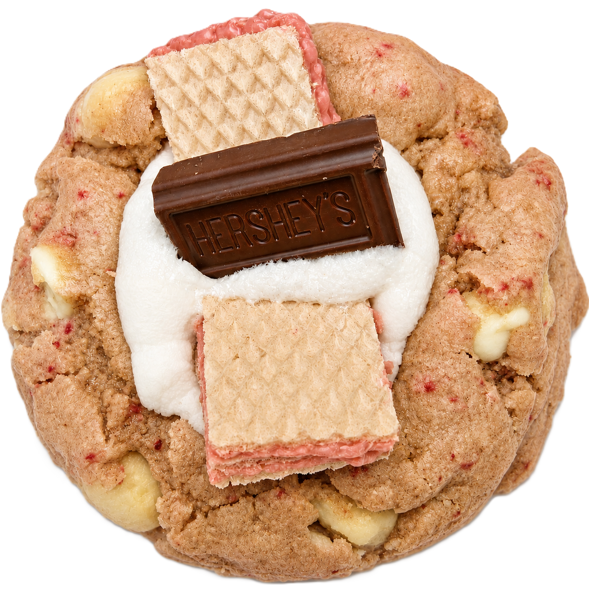Strawberry Macadamia Cookie
