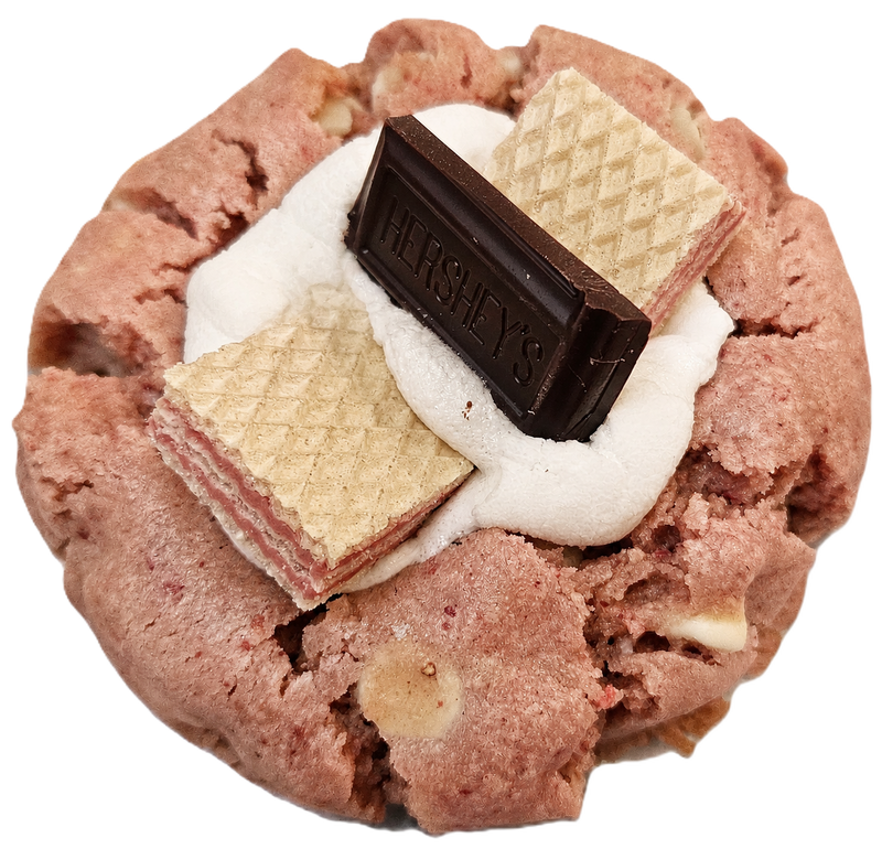 Strawberry Macadamia Cookie